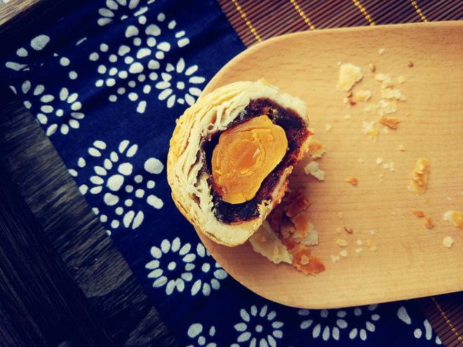 黄油版—豆沙蛋黄酥
