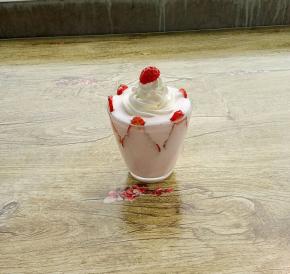 挤入淡奶油即可