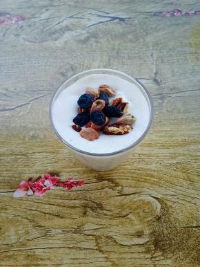 再放上果干即可