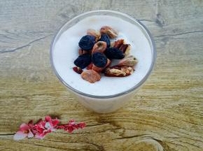 再放上果干即可