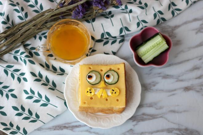 海绵宝宝三明治