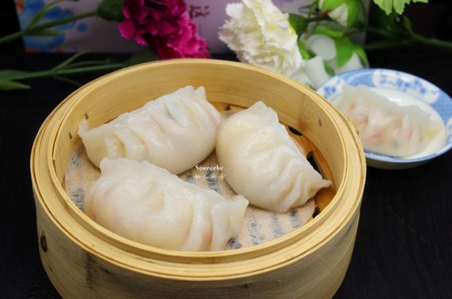 水晶蒸饺