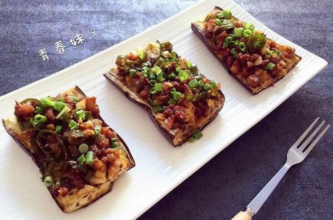 肉末蒜香茄子