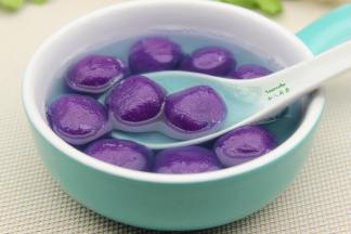 好吃的汤圆来了。