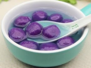 好吃的汤圆来了。