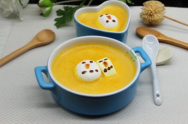 南瓜牛奶羹