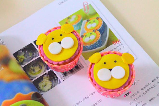 鹿小鹿——翻糖卡通纸杯蛋糕