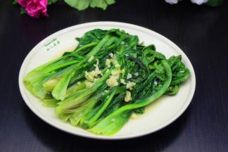 家常美味，蒜蓉炒油麦菜