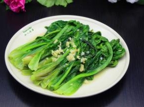 家常美味，蒜蓉炒油麦菜