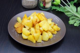 非常好吃的，无油健康，椒盐土豆块