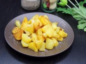 非常好吃的，无油健康，椒盐土豆块