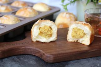 加了奶黄馅，口感超级好