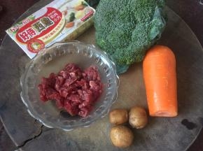 准备好材料
