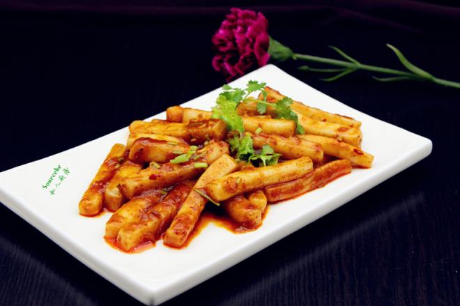 香辣炒年糕