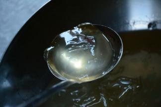 5.大约1小时候后就可以凝固了。