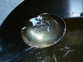 5.大约1小时候后就可以凝固了。