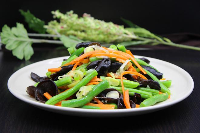 木耳热拌龙须豆