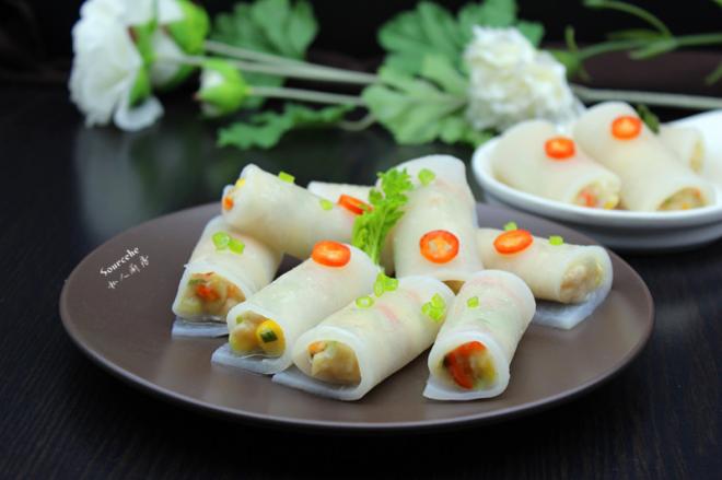 三鲜萝卜卷