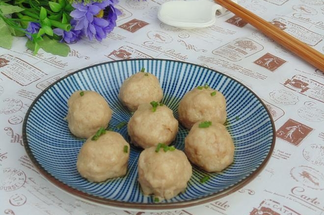 美味蒸藕丸