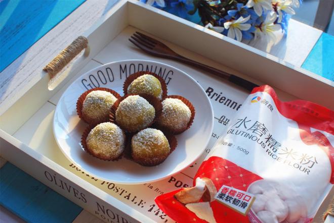 椰香红薯红豆糯米糍