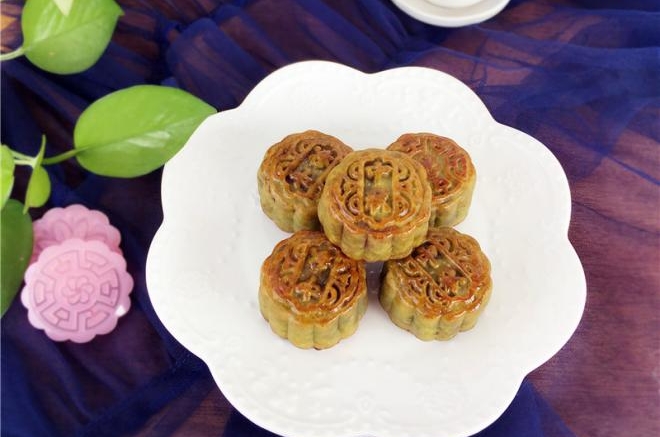 青汁月饼