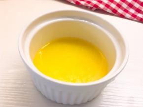 黄油提前隔水融化