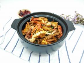 每次出去吃都点，今天自己在家也做一大份，过瘾。