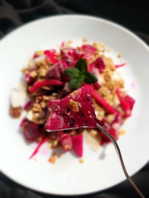 浓郁的芝麻香味，口感很丰富！