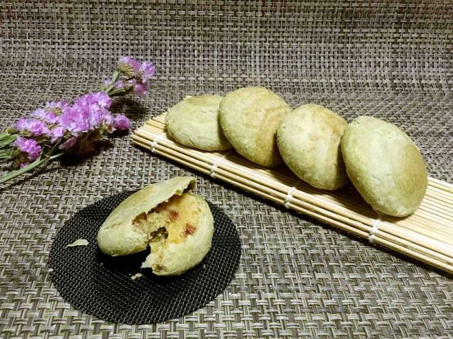 抹茶绿豆酥