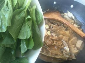 半个小时后，加入小青菜