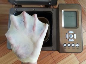 揉面完成，28分钟出膜