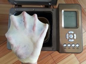 揉面完成，28分钟出膜