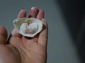 小小的元宝馄饨就做好了