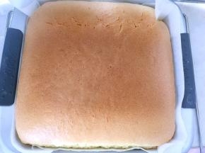 入烤箱150度烤50分钟，出炉倒扣，凉透脱模