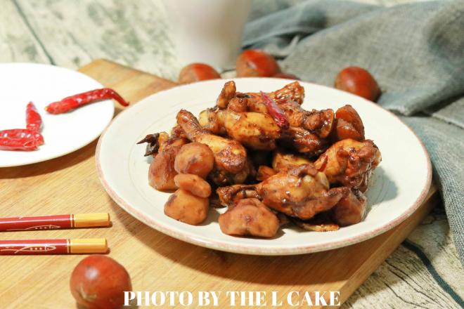 板栗红烧小鸡腿