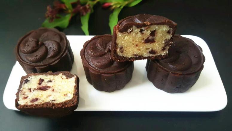 巧克力奶酪椰蓉月饼