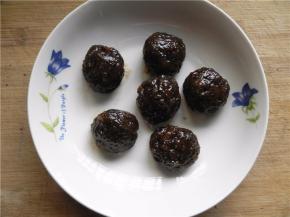 枣泥馅准备25克一个，共14个。