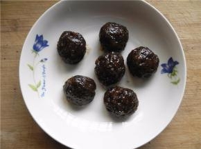 枣泥馅准备25克一个，共14个。