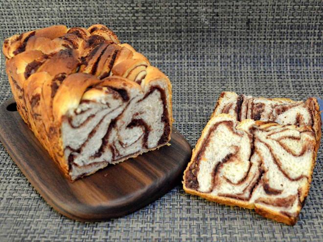 大理石纹金砖吐司