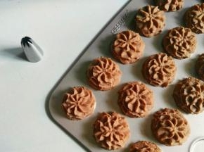 烘烤后的花纹完全没有出现塌陷情况