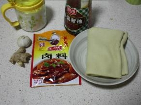 准备这几样，这卤料包我家常备，方便啊。