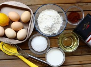 .以上食材适用于：学厨不沾方形彩虹蛋糕5件套6寸模具一份用量。