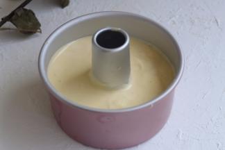 倒入学厨6寸中空阳极戚风模具.