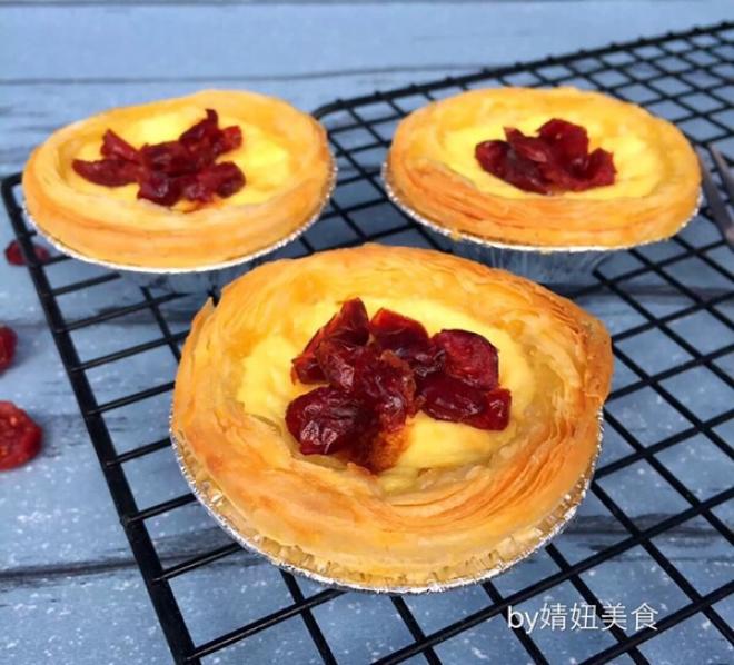 自制蔓越莓蛋挞