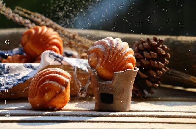 百香果酱香玛德琳