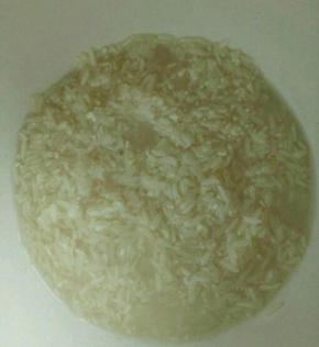 大米洗干净，放入BB锅中