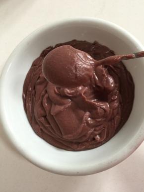 依次把所有的红豆搅打完，看看很细腻吧！