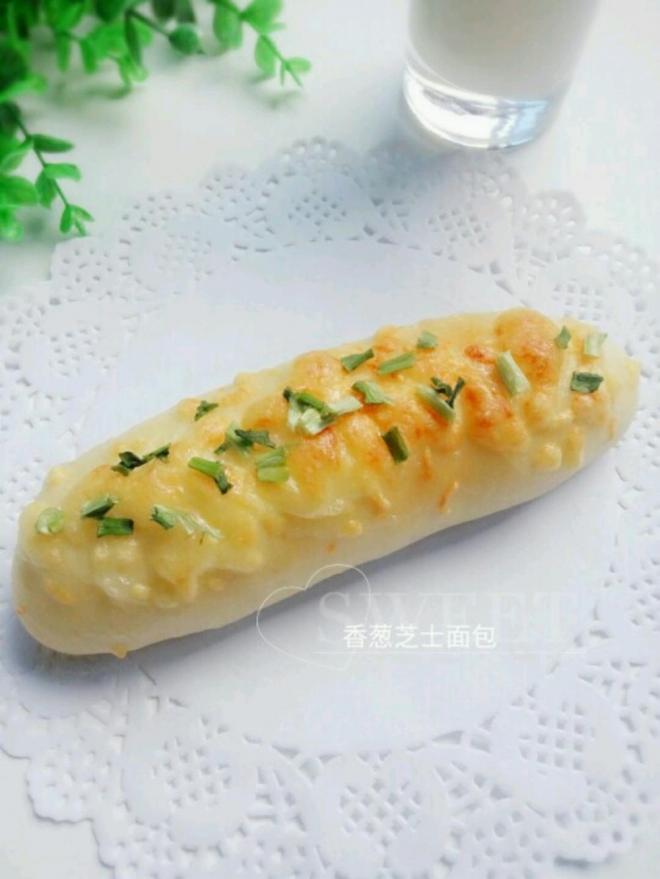 香葱芝士面包