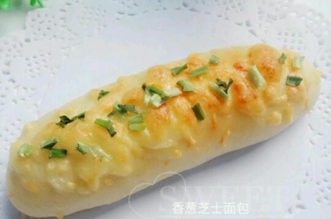 香葱芝士面包