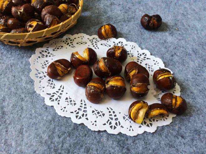 糖烤板栗